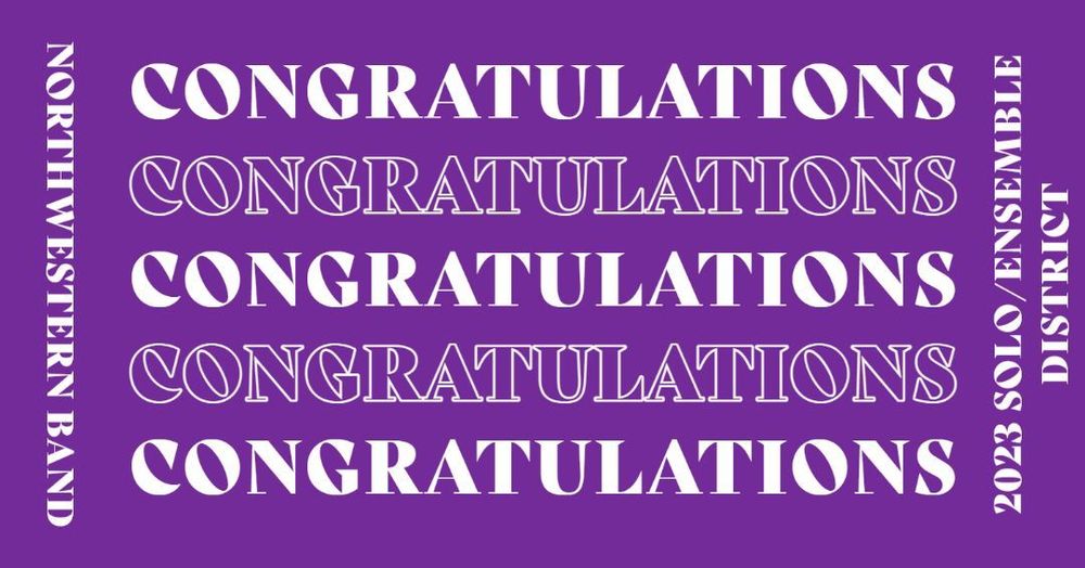 Congratulations NHS Band!