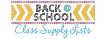 22-23 Middle School Supply Lists