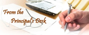 From The Principal's Desk